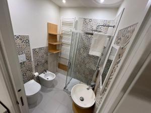 Koupelna v ubytování Rupella b&b