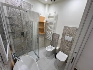 Koupelna v ubytování Rupella b&b