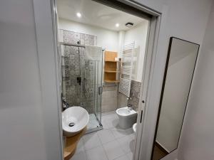 Koupelna v ubytování Rupella b&b