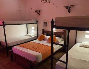 Postel nebo postele na pokoji v ubytování La Casa del Viajero Mompos