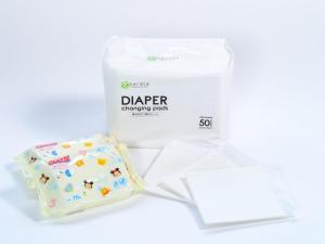 a package of diaper changing pads next to a container of milk at APA Hotel Asakusa Shin Okachimachi Ekimae in Tokyo
