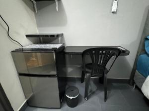 Küche/Küchenzeile in der Unterkunft Habitación en el centro asunción solo efectivo guaranies
