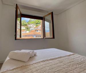Giường trong phòng chung tại El mirador de Ana