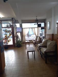 Posezení v ubytování Residencial Ski