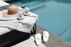 Bazén v ubytování Villas Waiheke nebo v jeho okolí