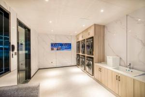 Kuhinja oz. manjša kuhinja v nastanitvi Eastern Casa Hotel Yiwu