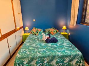 Postel nebo postele na pokoji v ubytování Belle Maison F3