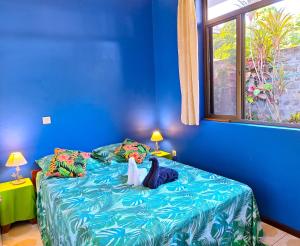 Postel nebo postele na pokoji v ubytování Belle Maison F3