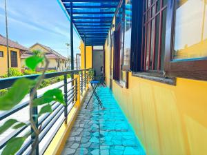 Balkón nebo terasa v ubytování Hoi An Dat Cam Homestay