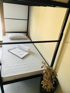 Voodi või voodid majutusasutuse Star Eyes Hostel toas