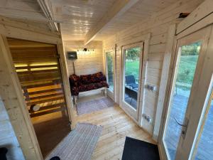 Posezení v ubytování Käspri Farmstay