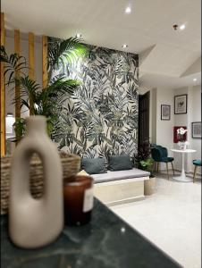 Posezení v ubytování Lunar Hotel Modern Boutique