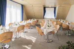 ห้องอาหารหรือที่รับประทานอาหารของ Garni-Hotel Sailer & Hotel Sailer´s Villa