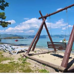 Landskap semula jadi dekat dengan vila ini