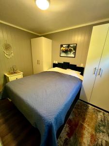 Postel nebo postele na pokoji v ubytování ARKA Puhkemajad