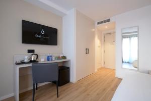 Кровать или кровати в номере Óbal Hotel Marbella