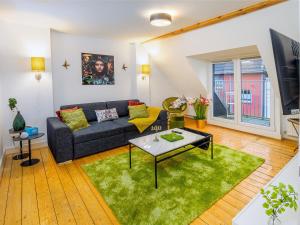Posezení v ubytování JUNIK Apartments Oberhausen