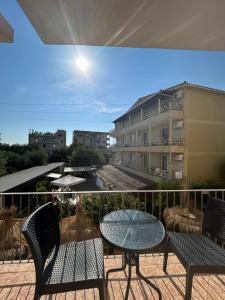 Balkón nebo terasa v ubytování Areti Rooms Hotel