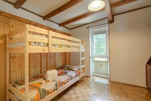 Postel nebo postele na pokoji v ubytování Comfort Tra Fiume E Pini - Happy Rentals