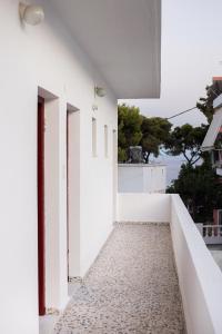 Balkón nebo terasa v ubytování Nikos Rooms