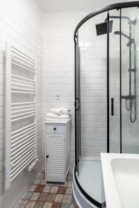 Koupelna v ubytování Geri Mini Home