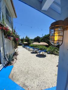 Zahrada ubytování Guest House Churaumi