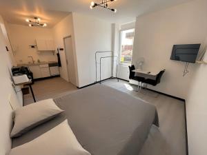 Un televizor și/sau centru de divertisment la Studio B2 20m2 cosy 5min à pied des Gares