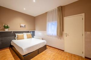 Katil atau katil-katil dalam bilik di Hotel Barry