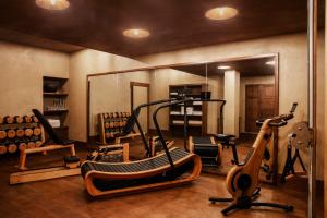 Fitness centrum a/nebo fitness zařízení v ubytování Hôtel Balzac Paris & Spa Ikoï