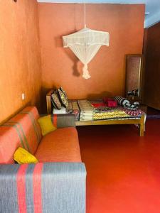 Posezení v ubytování Hotel Hideaway Garage