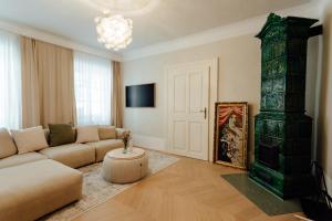 Μια τηλεόραση ή/και κέντρο ψυχαγωγίας στο Apartmánový dom BiSou