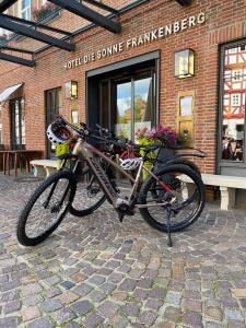 Jízda na kole v ubytování Hotel Die Sonne Frankenberg nebo okolí