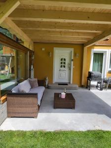 Istumisnurk majutusasutuses Appartement Sonnblick Kuschelsuite in den Bergen