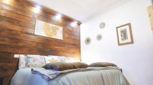 En eller flere senge i et værelse på Casa Porfirio y Cristina