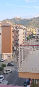 a view of a city with buildings and a street at Chez Tata' - Scé Tatà in Rossano Stazione