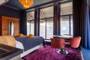 Posezení v ubytování Hotel Stadsherberg Sneek