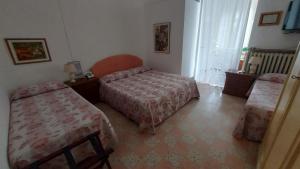 Postel nebo postele na pokoji v ubytování Albergo Regina
