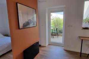 Fotografie z fotogalerie ubytování Le P'tit Patio, Terrasse privative. v destinaci Lanester