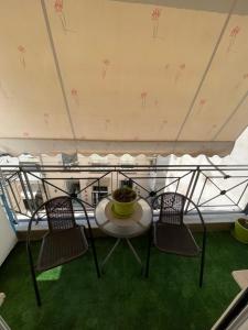 Balkón nebo terasa v ubytování Central Modern Apartment Volos ll