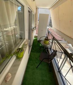 Posezení v ubytování Central Modern Apartment Volos ll