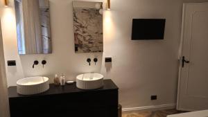 Koupelna v ubytování Sparkling Suite