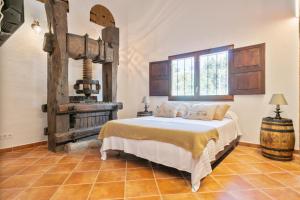 Ένα ή περισσότερα κρεβάτια σε δωμάτιο στο Casa Encanto +33 φωτογραφίες