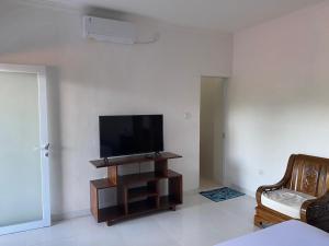 TV a/nebo společenská místnost v ubytování Manis Guest House