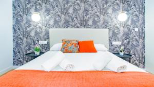 Postel nebo postele na pokoji v ubytování Myflats Premier Suites