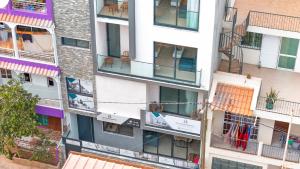 Balkón nebo terasa v ubytování ViVi Aparthotel