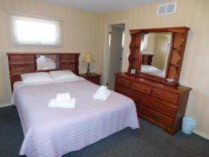 Katil atau katil-katil dalam bilik di Rainbow Bed & Breakfast