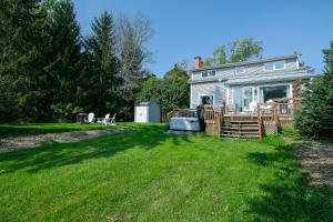 Zahrada ubytování Bromont lodge