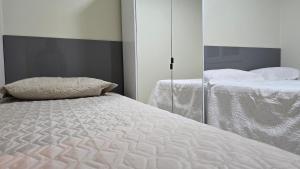 Postel nebo postele na pokoji v ubytování Casa Km2 Petrolina-PE