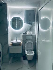 Ένα μπάνιο στο Apartman Zen