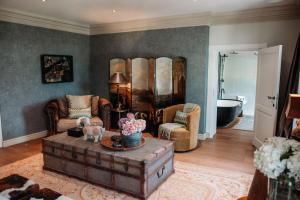Posezení v ubytování B&B Maison Mairie Hasselt